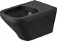 Durastyle Wall-Hung Toilet 2542498975, Black - Image 1