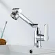 Basin Mixer with 180 Degree Swivel Spout, Chrome - Image 2