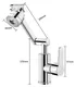 Basin Mixer with 180 Degree Swivel Spout, Chrome - Image 3