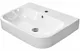 Duravit Happy D.2 Countertop Basin, 60 cm, with Tap Hole and Overflow, White - Image 1