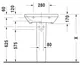 Duravit DuraStyle Basin, 60 cm, White - Image 6