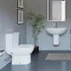 طقم حمام هانزجروهي جليد ليك S White كومبنيشن بالسيديلي Self-Closing وحوض 60 cm With Wall-Hung Pedestal - Image 1