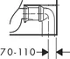 طقم حمام هانزجروهي جليد ليك S White كومبنيشن بالسيديلي Self-Closing وحوض 55 cm With Wall-Hung Pedestal - Image 13