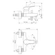 خلاط بانيو Ideal Standard ستاندرد سيرابيز BC843AA Chrome بالمحول - Image 5