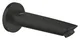 مخرج دفن سفلي Grohe يوروسمارت 134482433 Matte Black طول 17 سم - Image 1