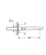 مخرج دفن سفلى بلس Chrome 13404003 من جروهى - Image 2