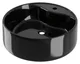 حوض Above الرخامة ليسيكو ديربي Black لامع 60 cm - Image 1