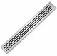Pura Wave Shower Drain with Flange VDL 01 65, Stainless Steel 65 cm with Drain, Chrome - Image 1
