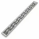 Pura HDL 02 55 Stainless Steel Real Shower Drain with Flange, 55 cm — Chrome - Image 1